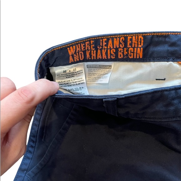 Dockers navy khakis. Alpha collection. 1b - Picture 6 of 9